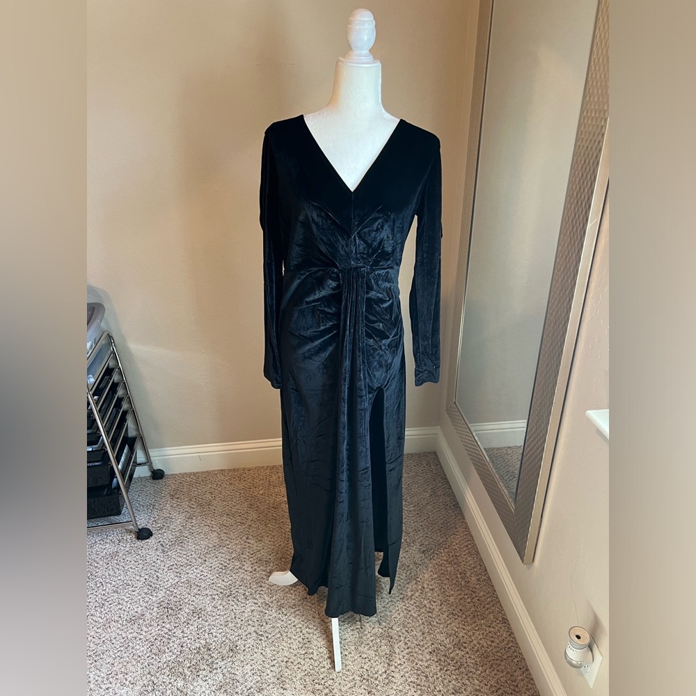 Long sleeve maxi dress